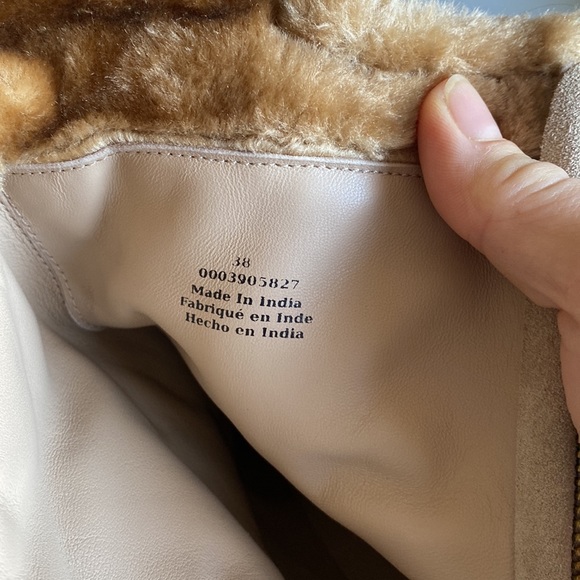 New free people fable faux fur sand suede boots size 38 (US 8) - Picture 11 of 13